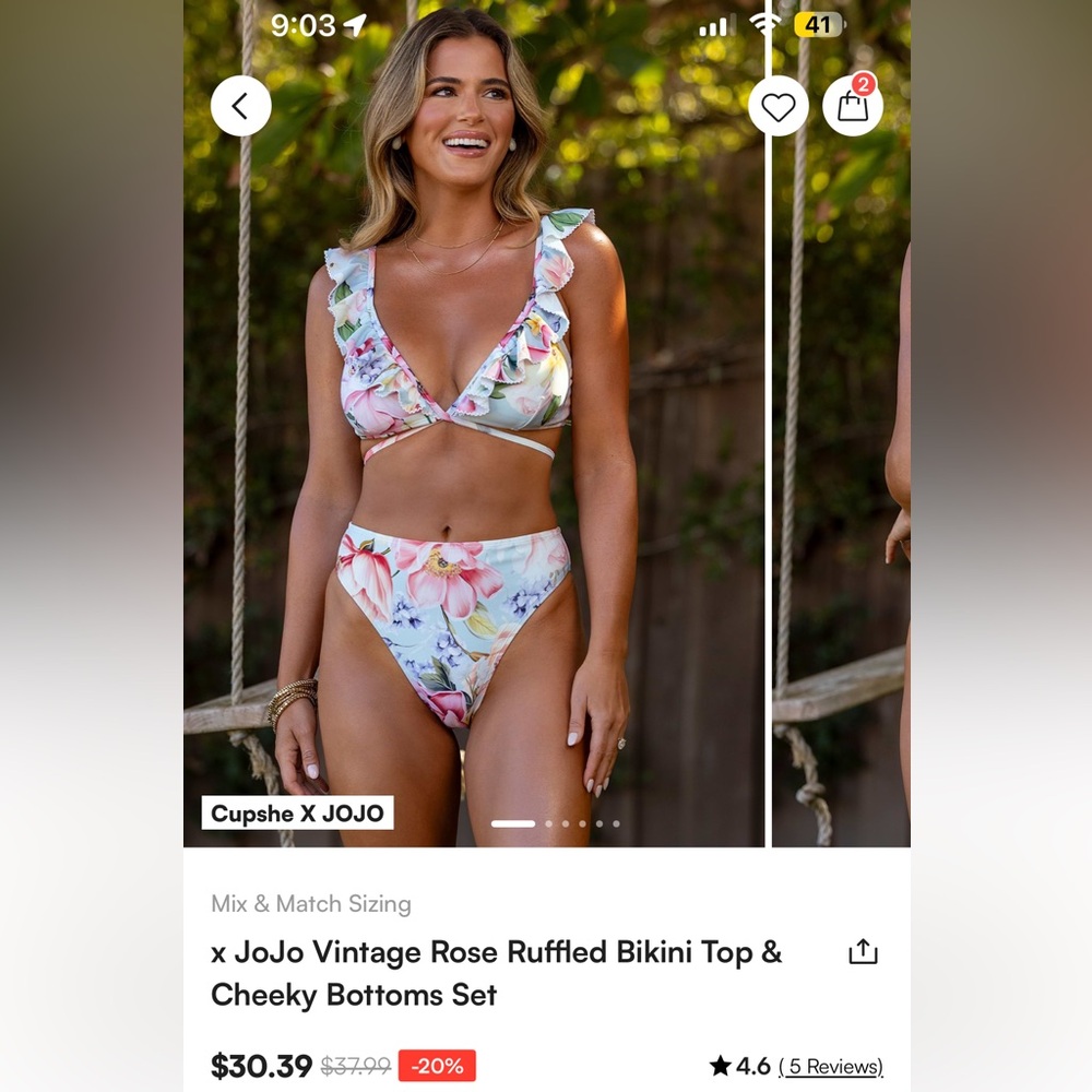 CUPSHE bikini